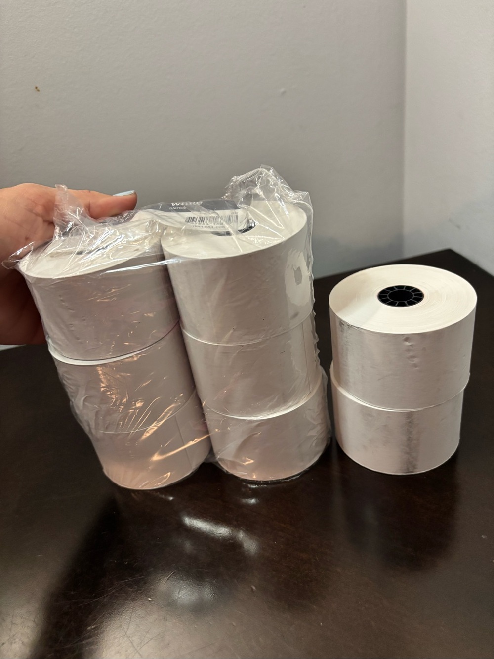 Thermal Receipt Paper Rolls - White (Pack)